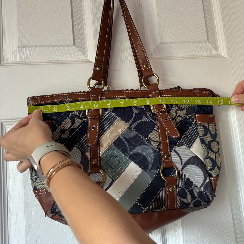 Coach patchwork purse - Picture 10 of 11